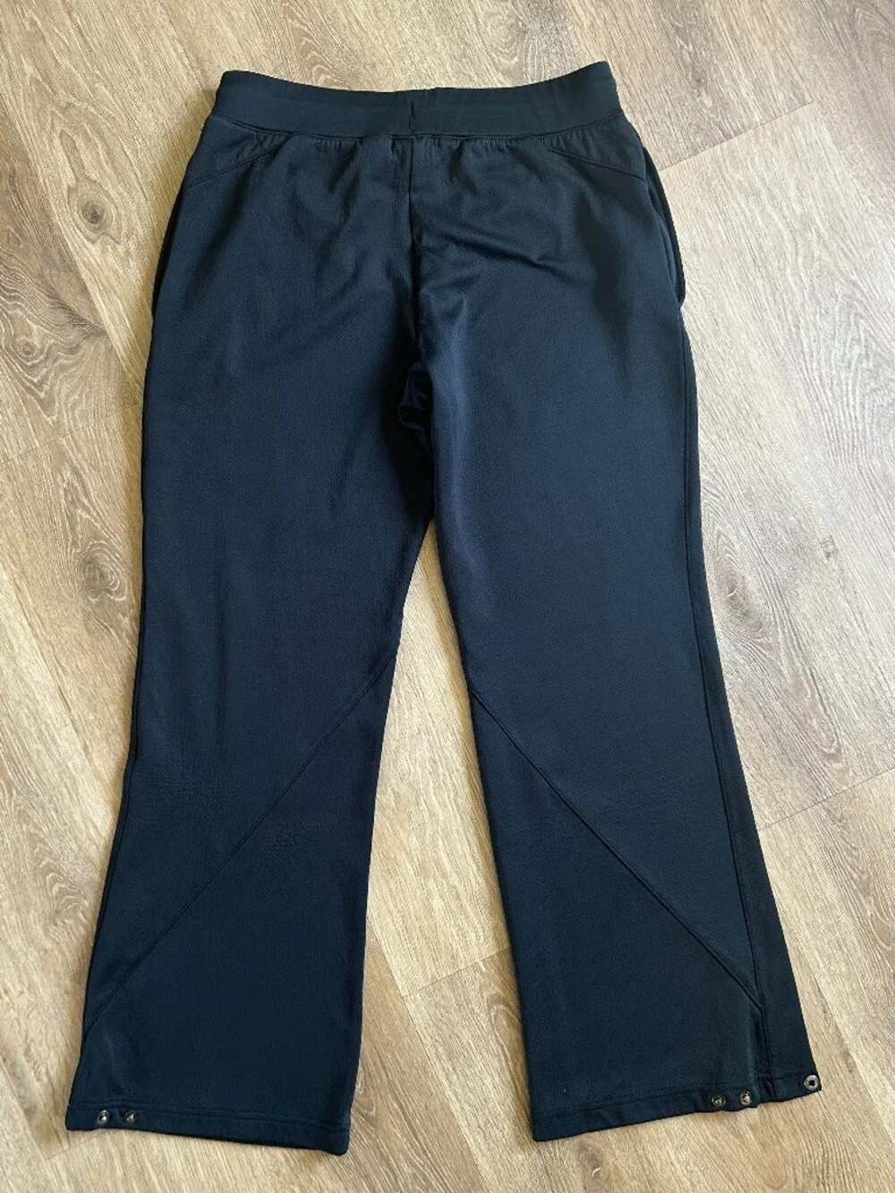 Nike Team Track Pants Women's Medium Ankle Snaps Breathable Fit Dry Lounge - Picture 5 of 7